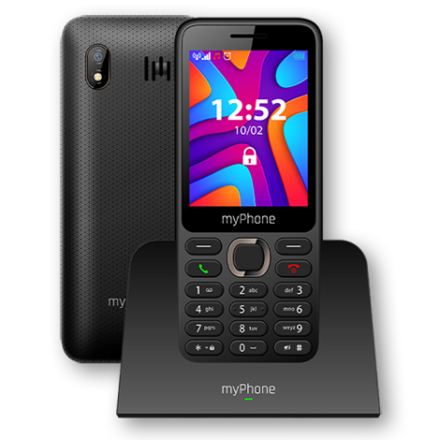MYPHONE S1 LTE, Mobilný telefón, čierny