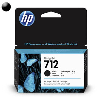 HP Cartridge HP 712 Čierna (3ED70A)