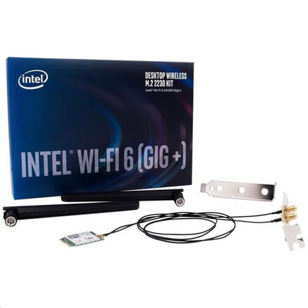 INTEL Dual band Wireless Wifi 6 desktop kit M.2 2