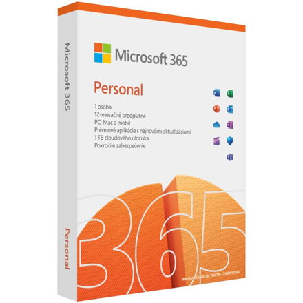 MICROSOFT 365 Personal SK 1rok ML (2023)