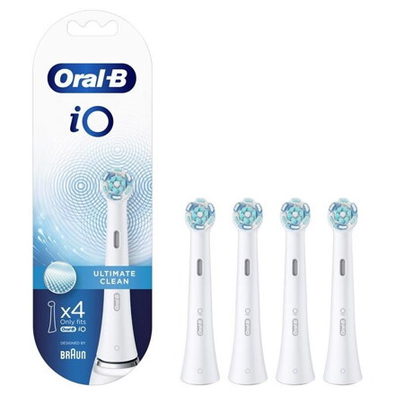 ORALB iO Ultimate Clean White, hlavice, 4ks