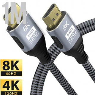 GEMBIRD Kábel HDMI 2.1 M/M 1m, 8K Ultra High Plus