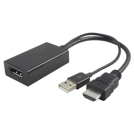 PremiumCord, Redukcia HDMIm/DPf + USB, 15cm