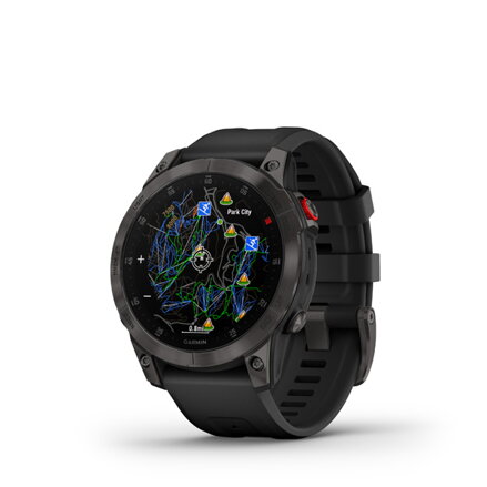 GARMIN epix (Gen 2), Sapphire, Black, Carbone Gray