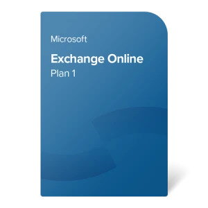 MICROSOFT Exchange Online (Plan 1), 1rok, el. lic.