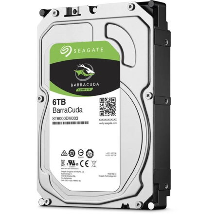 SEAGATE BarraCuda 6TB/3,5"/256MB/26mm