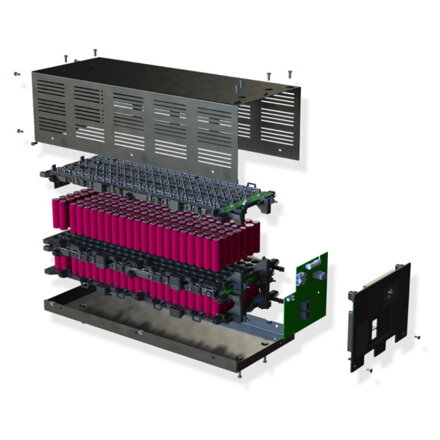 BMZ HELIOS VE Batériový modul, 3,2 kWh, 62,7 Ah