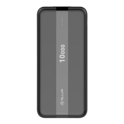 TELLUR PBC103 10000mAh Powerbank, 2xUSB, C, blk