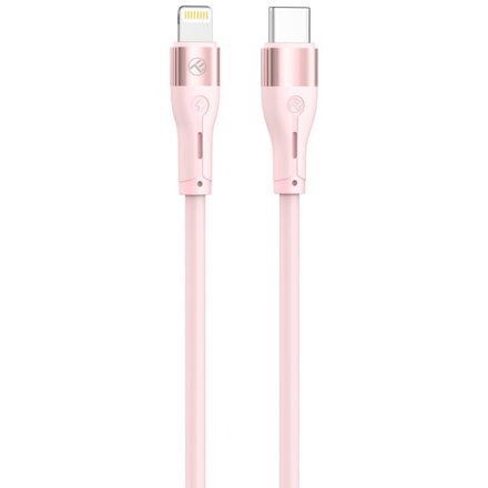 TELLUR Silicone, Kábel, USB Type C/Lightning, 1mpi