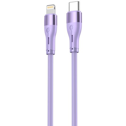 TELLUR Silicone, Kábel, USB Type C/Lightning, 1m p
