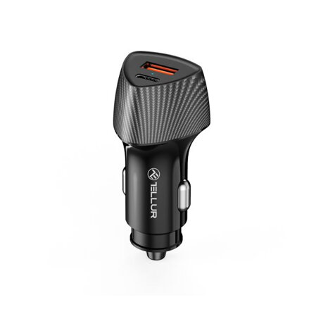 TELLUR FCC10, Car Charger, Nabíjačka 38W, 6A