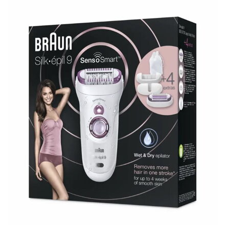 BRAUN Epilátor Silk-épil 9-710 Purple