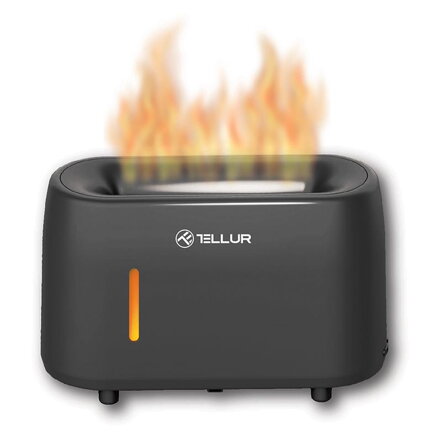 TELLUR FLAME Aroma Difuzér, black/grey