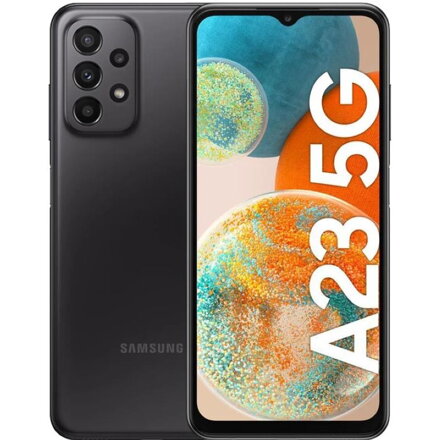 SAMSUNG Galaxy A23 5G, 4GB/64GB, Čierny