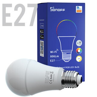 SONOFF B05-BL, eWeLink Smart Žiarovka E27, RGB