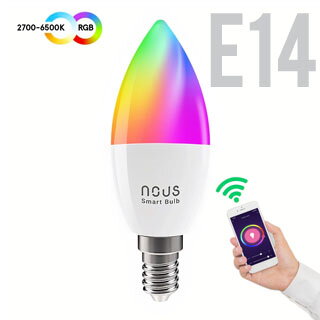 NOUS P4, SMART Žiarovka, E14, 4,5W, 380 lm