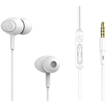 TELLUR Gamma In-Ear, Slúchadlá do uší, biele