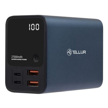 TELLUR PD903, 27000mAh Powerbank, 2xUSB, 2xC