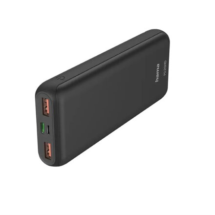 HAMA PD20-HD, USB Type C, Powerbanka 20000 mAh