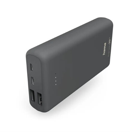 HAMA Supreme 20HD, USB Type C, Powerbanka 20000 mA