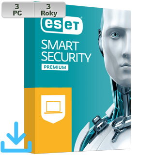 ESET Smart Security Premium 20XX 3PC na 3r El.li