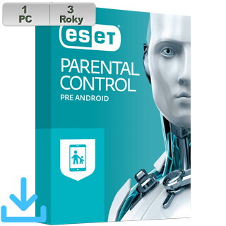 ESET Parental control ANDROID 1zar/3 roky EL