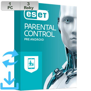 ESET Parental control ANDROID 1zar/3 roky AKT