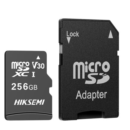 HIKSEMI C1, Micro SDXC Card 256GB, Class 10 + A