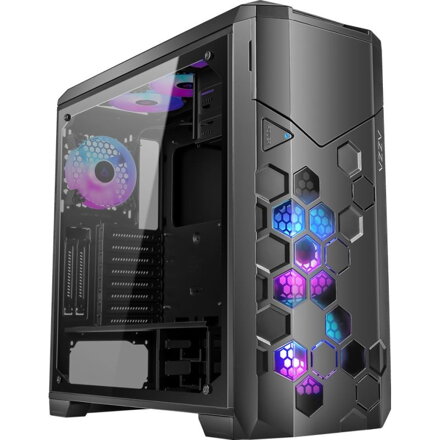 AZZA CSAZ-6000 ARGB Storm Gaming Case, PC Skrinka