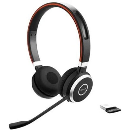 JABRA Evolve 65 SE Ste, USB-BT, MS (Teams), stojan