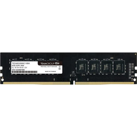 TEAM GROUP 8GB/DDR4/2666MHz/CL19/1.2V