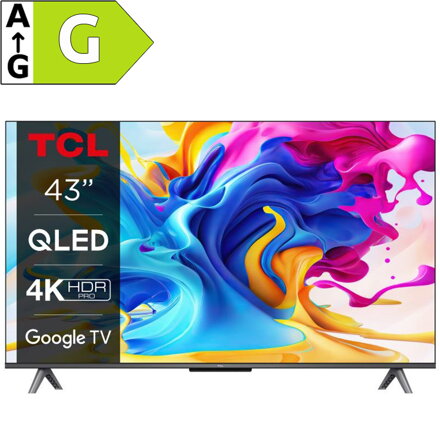 TCL C645 Smart QLED TV 43" (43C645)