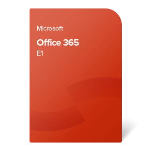 MICROSOFT Office 365 E1, 1rok, el. lic. CSP