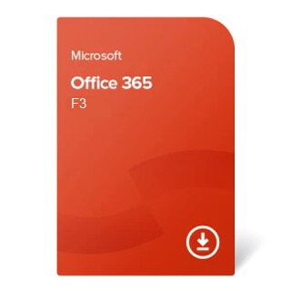 MICROSOFT Office 365 F3, 1rok, el. lic. CSP