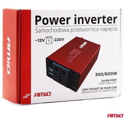 AMIO PI03, Menič napäta, 12V/230V, 300W/600W