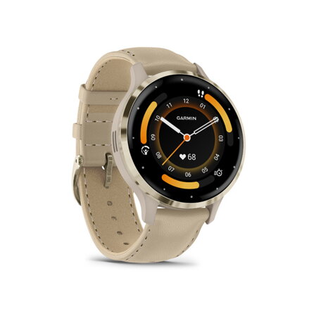 GARMIN VENU 3S, Smart hodinky, French Gray/Soft Go