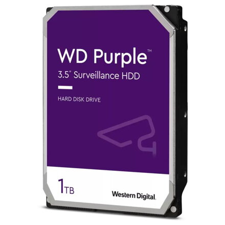 WD PURPLE 1TB/3,5"/64MB/26mm