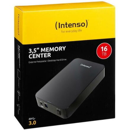 INTENSO 16TB MemoryCenter black 3,5" 6031520