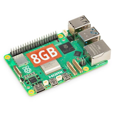 PC Raspberry Pi 5, 8GB/WiFi/BT/1000Mbps