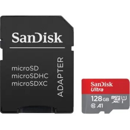 SanDisk ULTRA SDXC 128 GB 140 MB/s A1 + ada