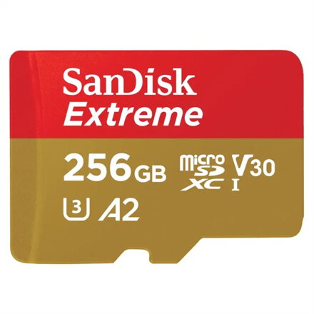 SanDisk Extreme MG Micro SDXC 256 GB 190MB/s V30