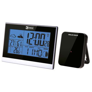 EMOS LCD domáca bezdrôtová meteostanica E3070