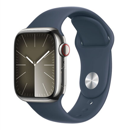 APPLE Watch SERIES 9 GPS+Cell, 45mm, SS SB B M/L