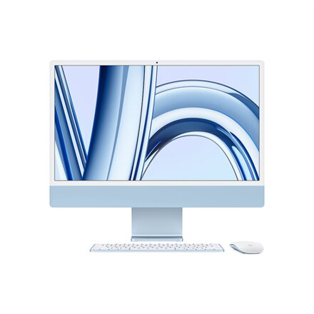 APPLE iMac (2023) 23,5" 4.5K M3 10GPU/8/256/Int/Bl