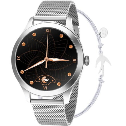 MAXCOM Fit FW42, Smart hodinky, strieborné