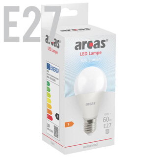 ARCAS LED žiarovka E27/10W/6500K/931lm