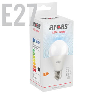 ARCAS LED žiarovka E27/12W/3000K/1150lm