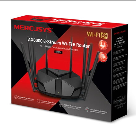MERCUSYS MR90X, AX6000 Wireless Dual Band Router