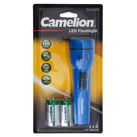 CAMELION Baterka 1LED FL1L2CB2R14P,modrá