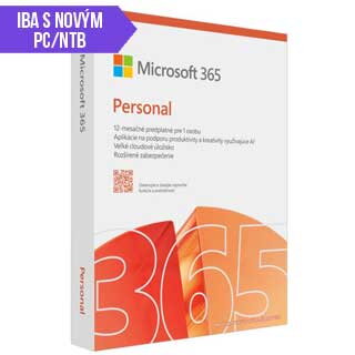 MICROSOFT 365 Personal SK 1rok ML (2024) SN